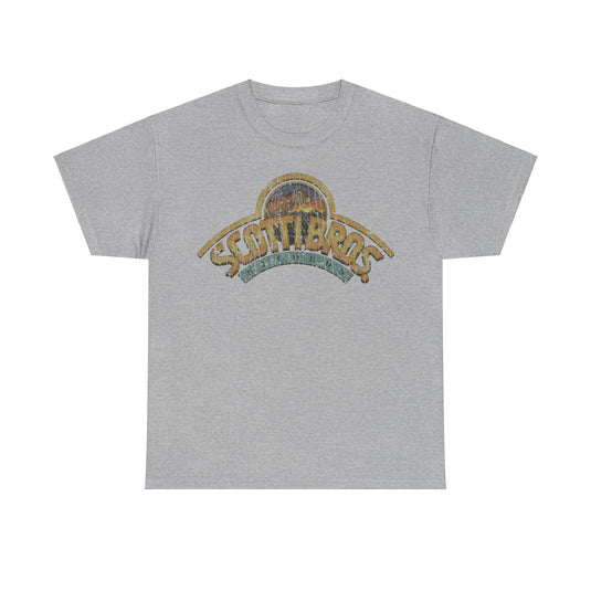 Scotti Brothers Records 1974 Store Distressed Print T-shirt