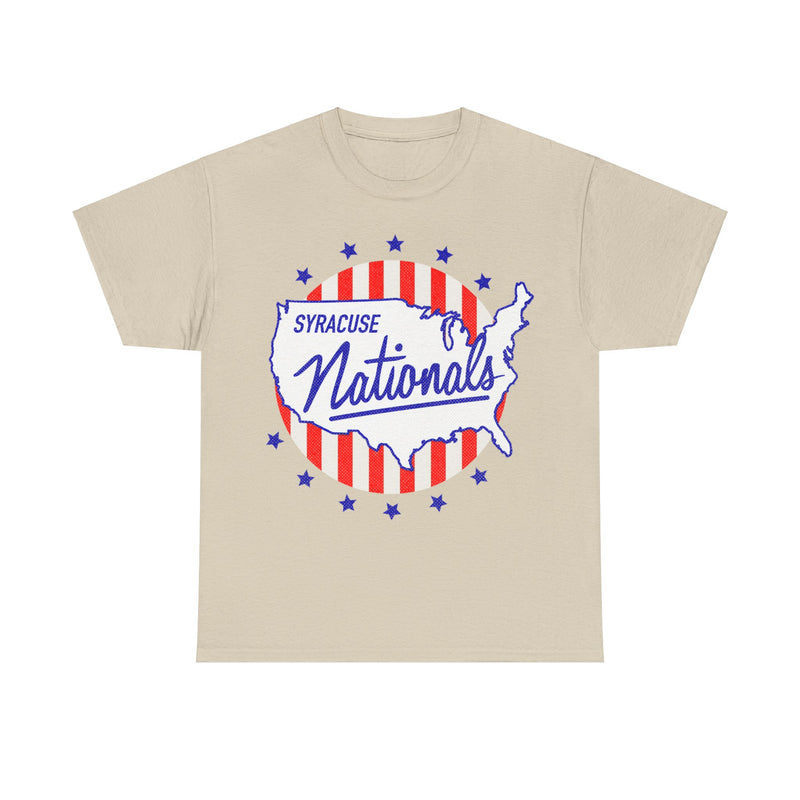 Load image into Gallery viewer, Syracuse Nationals NBL Basketball Nostalgic Retro T-shirt
