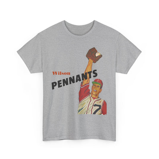 Wilson Pennants Baseball 1973 North Carolina T-shirt