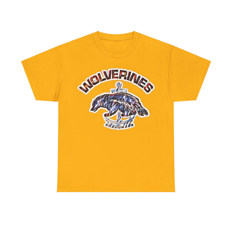 Load image into Gallery viewer, Anchorage Wolverines Alaska Hockey T-shirt
