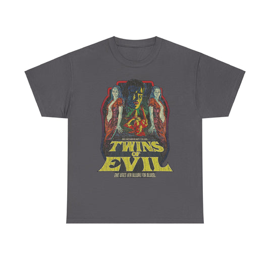 Twins of Evil 1971 Vampire Horror Movie T-shirt