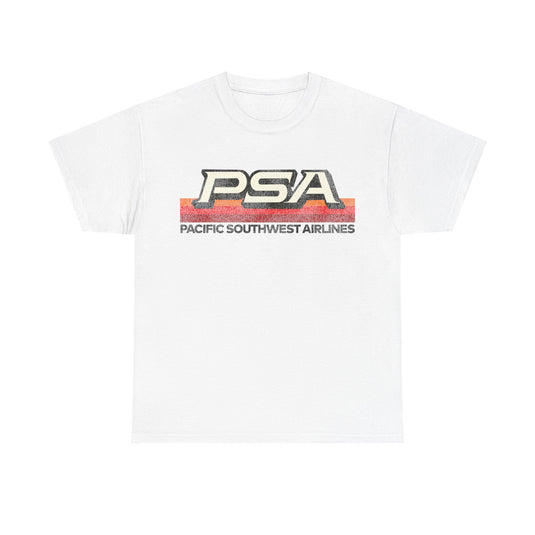 PSA Pacific Southwest Airlines Retro Nostalgic T-shirt