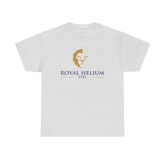 Royal Helium Ltd T-Shirt Bankrupt Helium Company Defunct Logo Tee