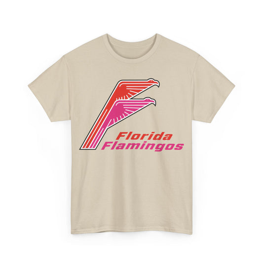 Florida Flamingos Team Tennis Retro Nostalgic T-shirt