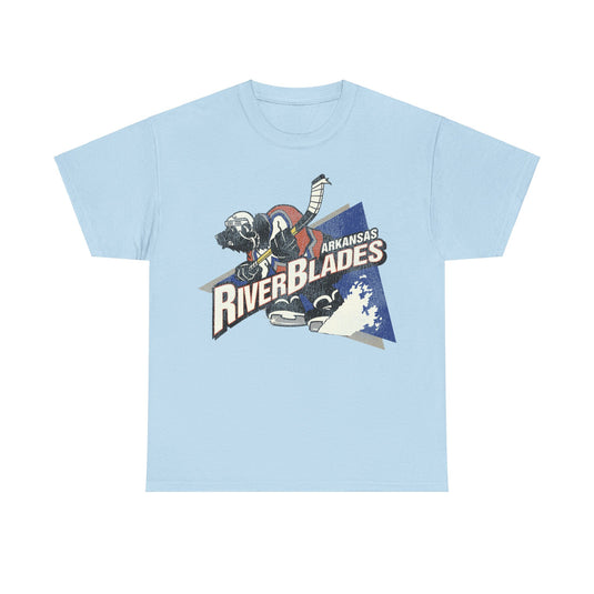 Arkansas Riverblades Logo Hockey Team T-shirt