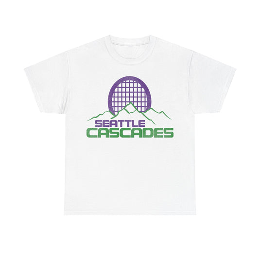 Seattle Cascades Tennis Team Retro Nostalgic T-shirt