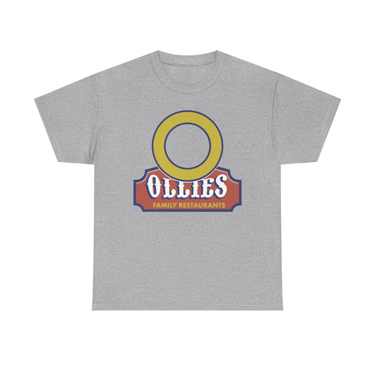 Ollies Family Restaurants Vintage Logo Defunct Restaurant Chain T-Shirt