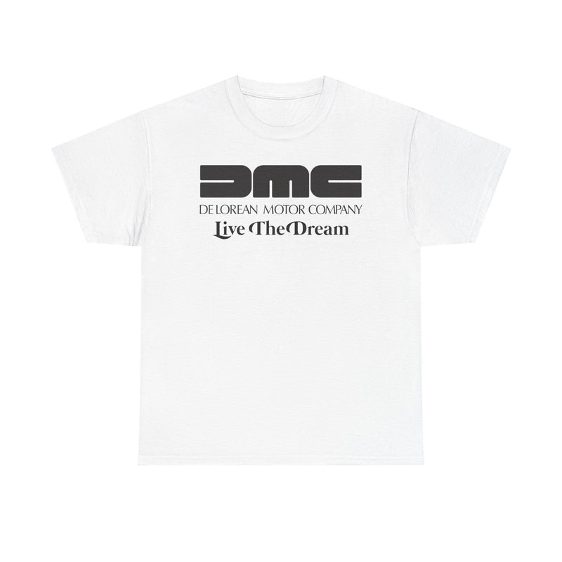 Load image into Gallery viewer, DMC DeLorean Motor Company Live The Dream Vintage T-shirt
