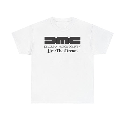 DMC DeLorean Motor Company Live The Dream Vintage T-shirt