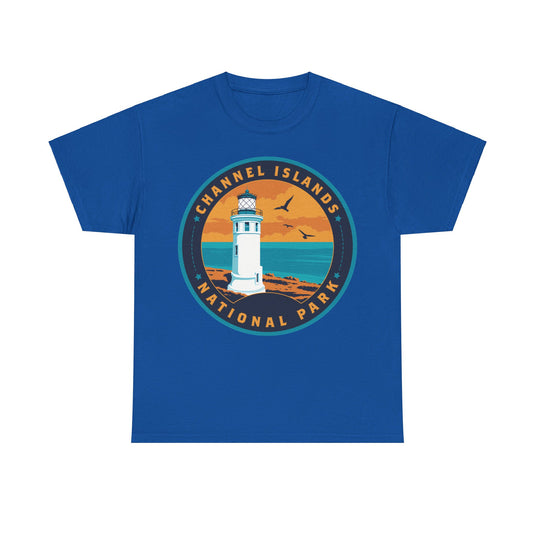 Channel Islands National Park California Round Logo T-shirt