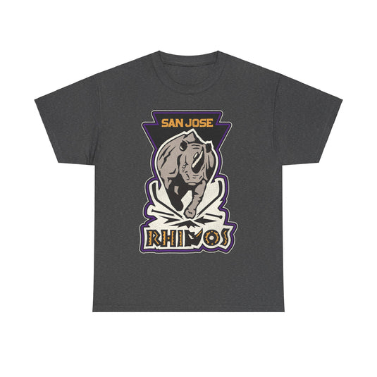 San Jose Rhinos California Roller Hockey T-shirt