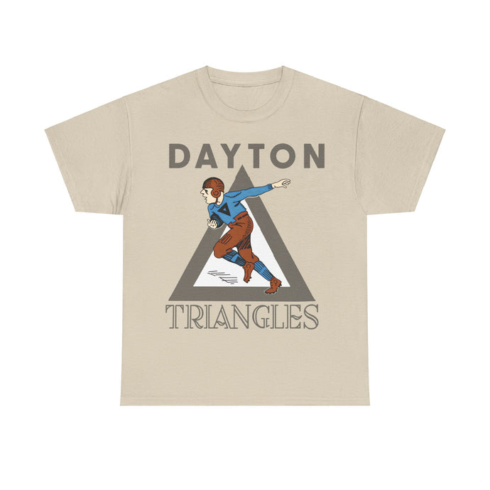 Dayton Triangles Retro Nostalgic Football T-shirt