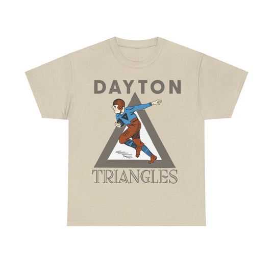 Dayton Triangles Retro Nostalgic Football T-shirt