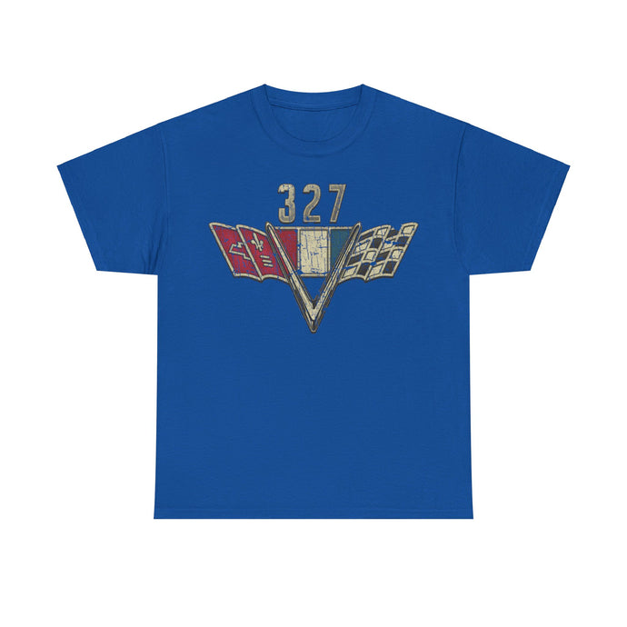 327 Chevrolet Power V8 Engine Car Logo T-shirt