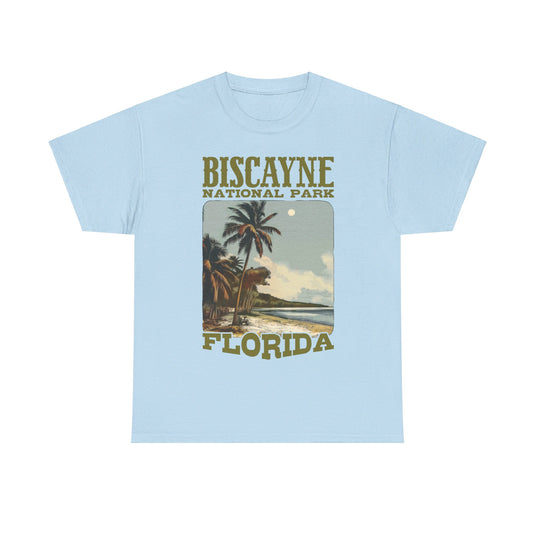 Biscayne National Park Florida Poster Print T-shirt