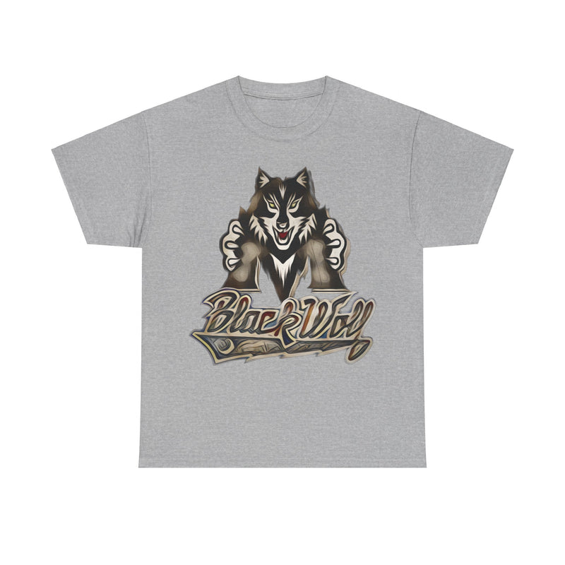 Load image into Gallery viewer, Madison Black Wolf Wisconsin Baseball Team T-shirt
