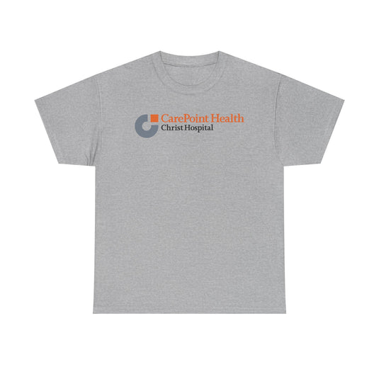 CarePoint Health Logo Jersey City Hospital Graphic T-Shirt Rare Defunct Brand Tee