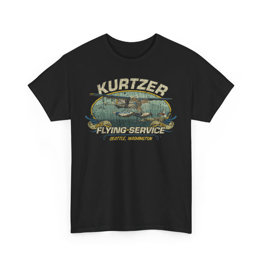 Kurtzer Flying Service 1928 Seattle Washington T-shirt