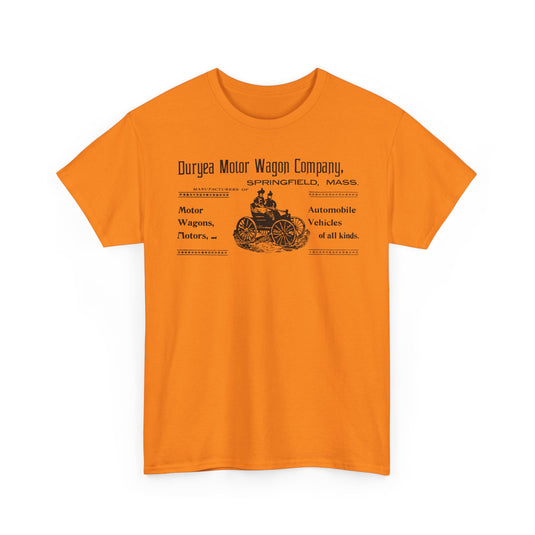 Duryea Motor Wagon Company First American Automobile T-shirt