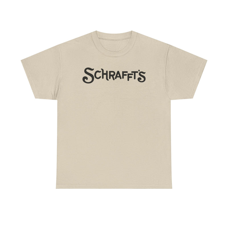 Load image into Gallery viewer, Schrafft's T-Shirt - Restaurant Industry Defunct Logo Tee
