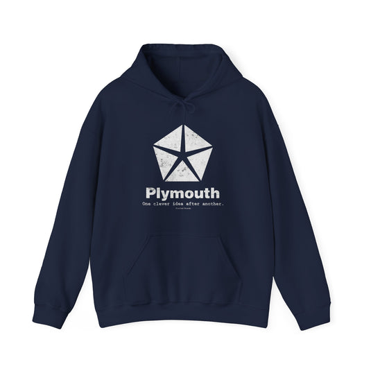 Plymouth Automobile Car Manufactuer Nostalgic Pullover Hoody