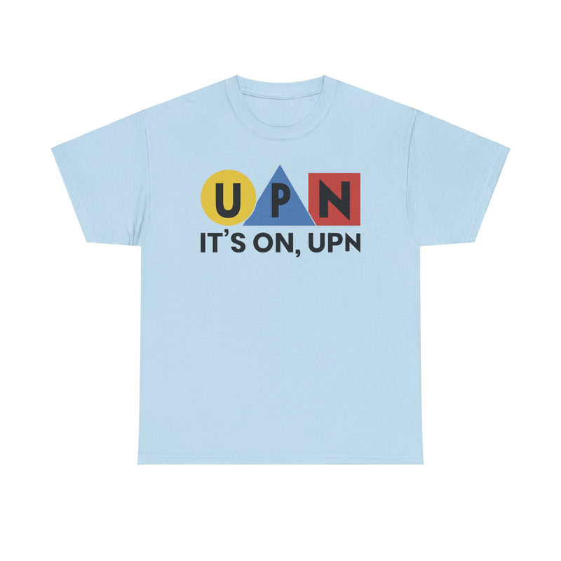 Load image into Gallery viewer, TV Network UPN It’s On Television Logo T-Shirt
