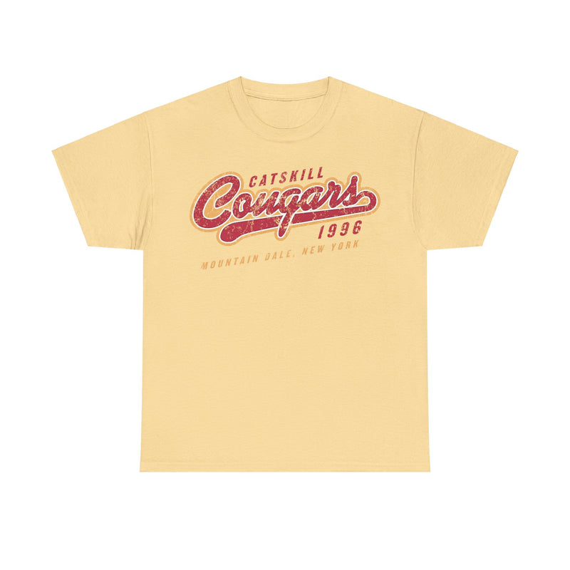 Load image into Gallery viewer, Catskill Cougars Est 1996 New York Baseball Team T-shirt
