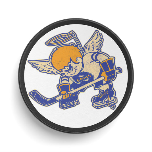 Minnesota Fighting Saints Hockey Puck