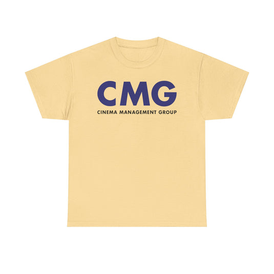 Cinema Management Group CMG T-Shirt Bankrupt Movie Theater Logo Tee
