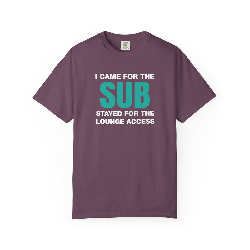 Load image into Gallery viewer, Lounge Access Credit Card Points Miles Travel Teal T-shirt
