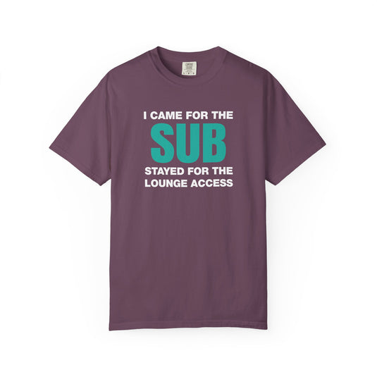 Lounge Access Credit Card Points Miles Travel Teal T-shirt