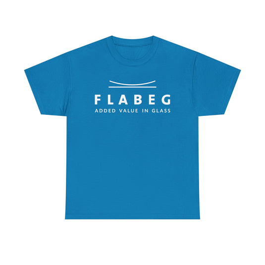 Flabeg Automotive T-Shirt Defunct Glass Company Bankrupt Logo Tee
