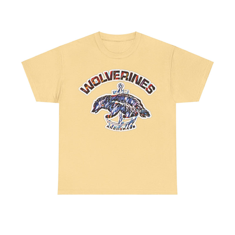 Load image into Gallery viewer, Anchorage Wolverines Alaska Hockey T-shirt
