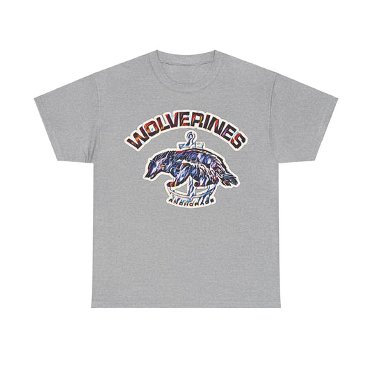 Anchorage Wolverines Alaska Hockey T-shirt