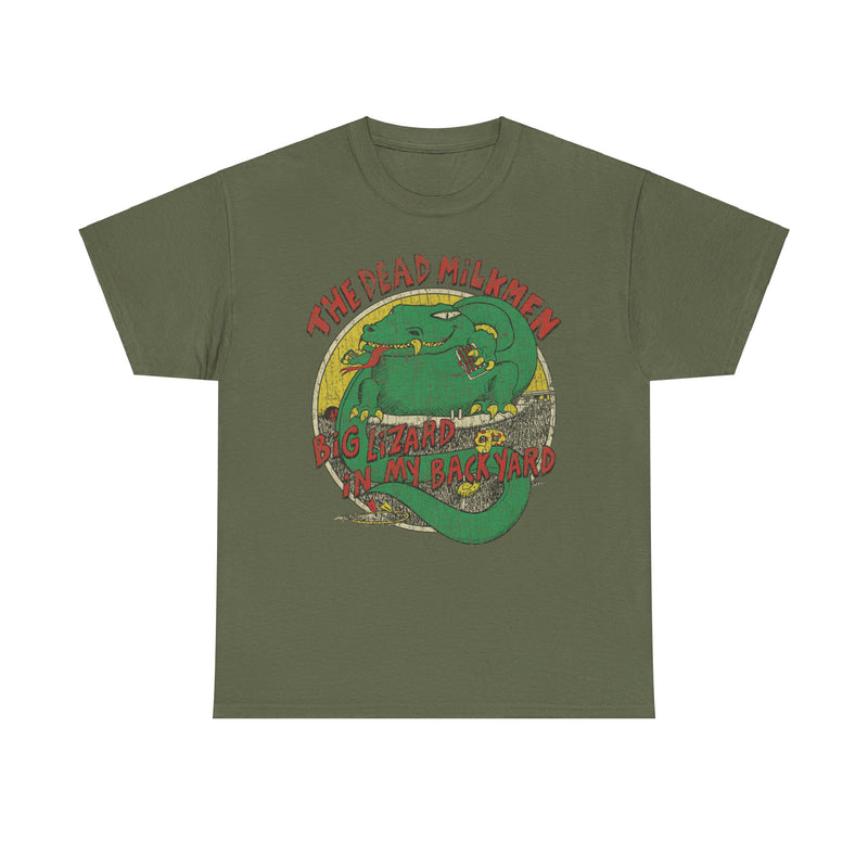 Load image into Gallery viewer, Big Lizard in My Backyard Dead Milkmen Music Rock T-shirt
