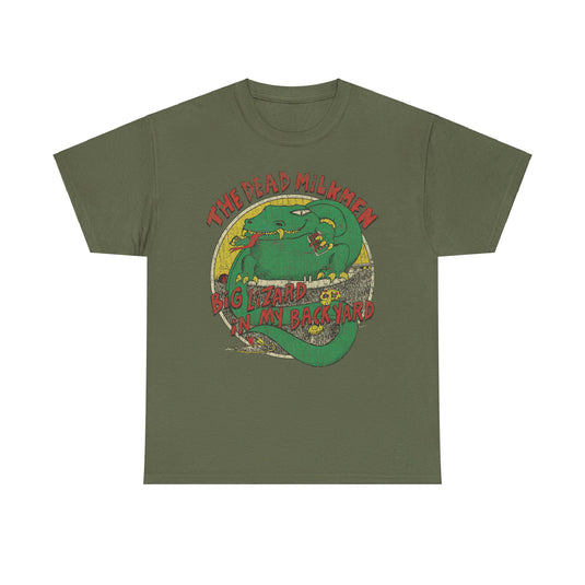 Big Lizard in My Backyard Dead Milkmen Music Rock T-shirt