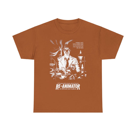 Herbert West Re-Animator 1985 Horror Movie T-shirt