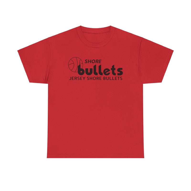 Load image into Gallery viewer, New Jersey Shore Bullets Continental Basketball 1976-1979 T-shirt
