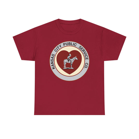 Kansas City Public Service Transportation Vintage Logo T-Shirt