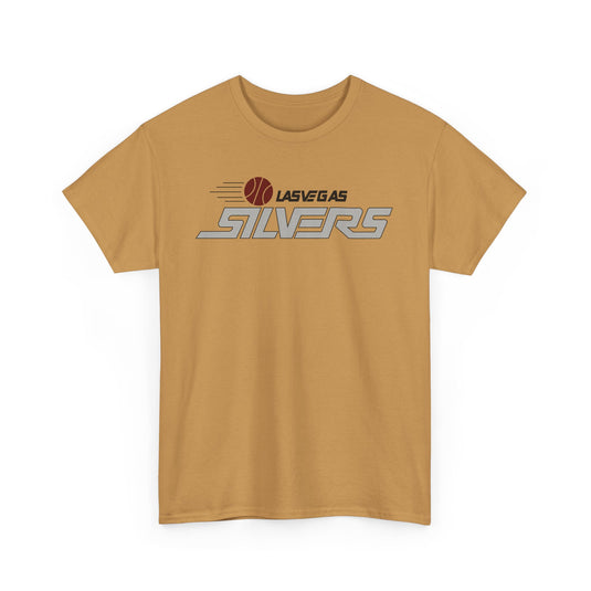 Las Vegas Silvers Continental Basketball Association 1982-1983 Nevada T-shirt