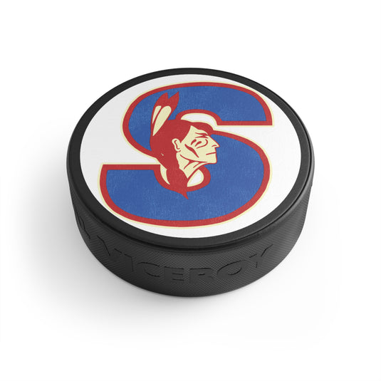 Springfield Indians Nostalgic Hockey Puck