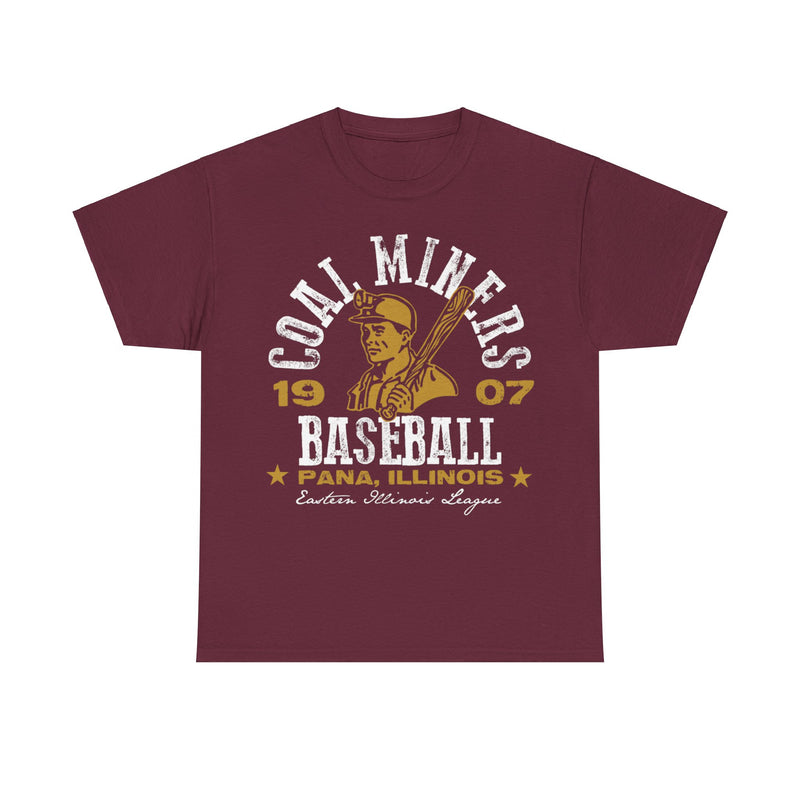 Load image into Gallery viewer, Pana Coal Miners Est 1907 Illinois Baseball T-shirt
