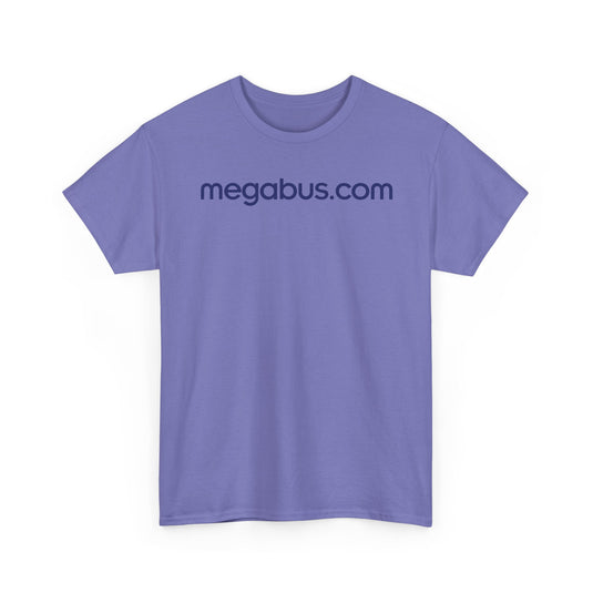 Megabus.com Defunct Bus Service T-Shirt Budget Travel Transportation Company Tee