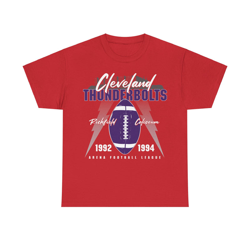 Load image into Gallery viewer, Cleveland Thunderbolts Ohio Est 1992 Football T-shirt
