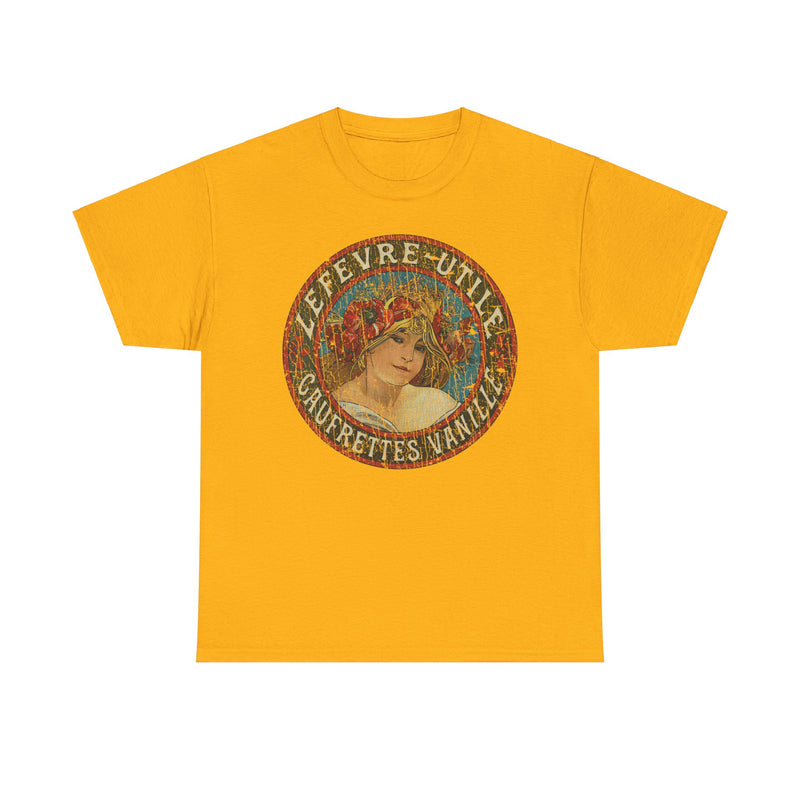 Load image into Gallery viewer, Lefevre-Utile Gaufrettes Gourmet French Vanilla Wafers T-shirt

