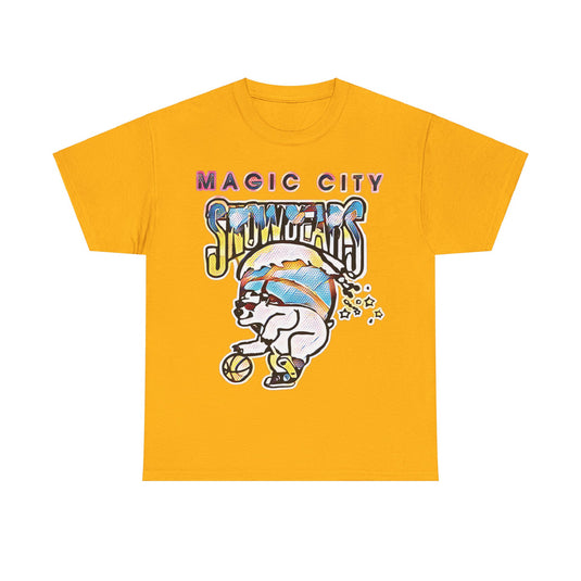 Magic City Snowbears North Dakota Basketball Team T-shirt