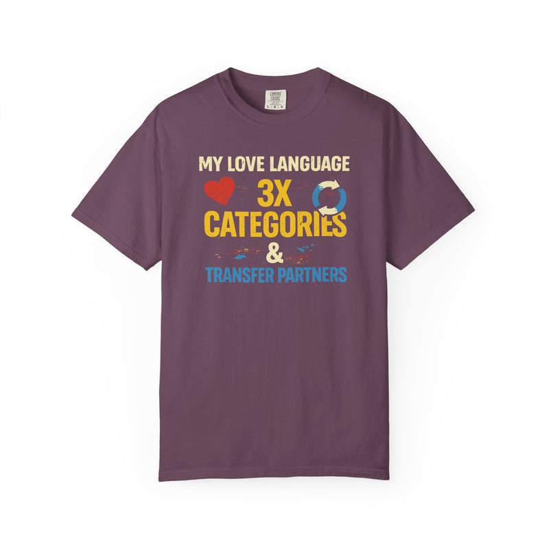 Load image into Gallery viewer, Credit Card Love Language Funny Points Miles Travel T-shirt
