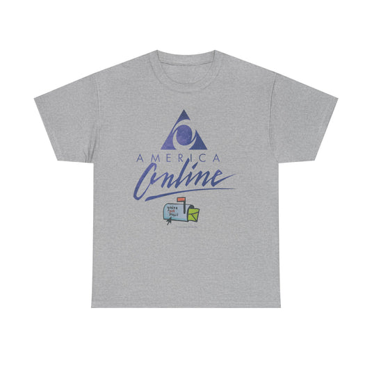 AOL America Online Website You've Got Mail Nostalgic T-Shirt