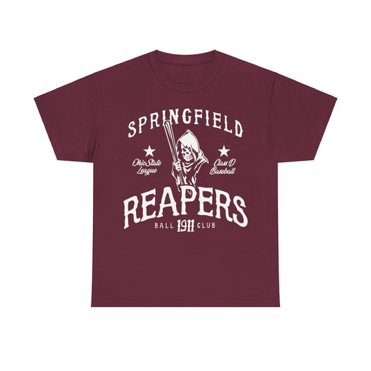 Springfield Reapers Est 1911 Ohio Baseball T-shirt