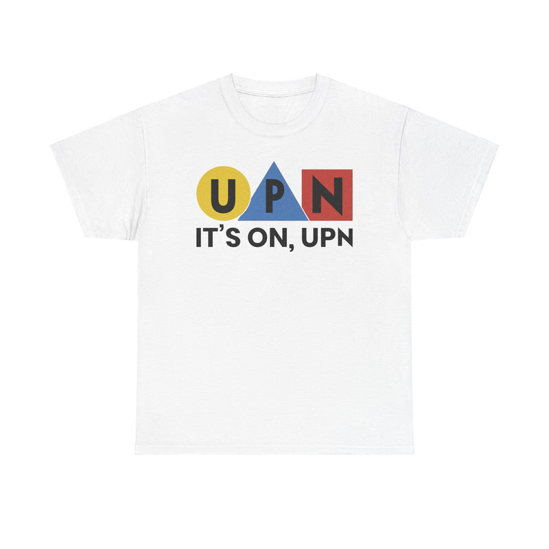 Load image into Gallery viewer, TV Network UPN It’s On Television Logo T-Shirt
